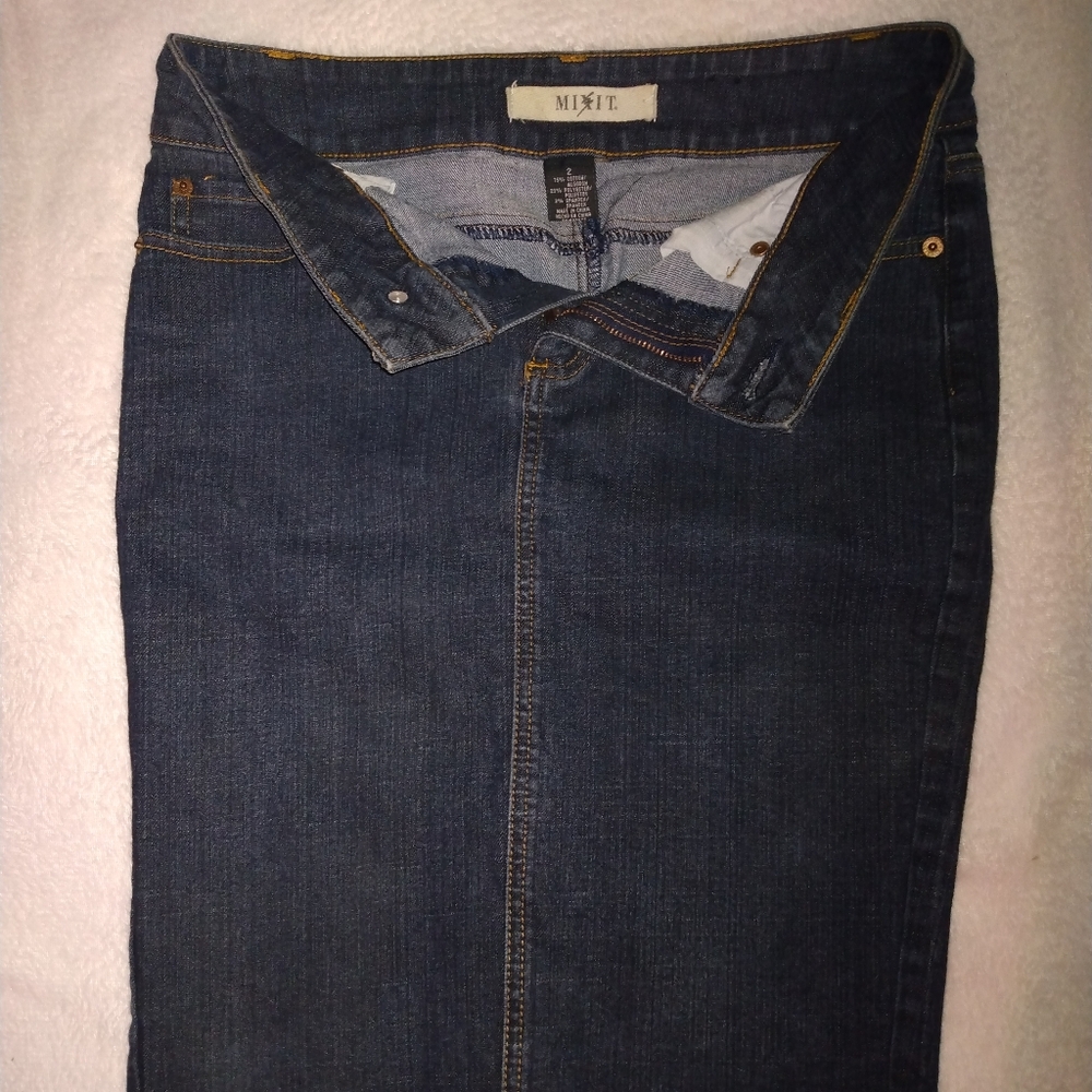 Mixit High Rise Blue Jeans Classic Style